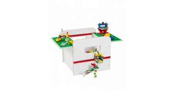 Cutie depozitare pentru jucarii cu display pentru constructii lego