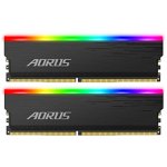 Memorie Gigabyte AORUS RGB, 16GB DDR4, 4400MHz CL19, Dual Channel Kit