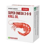 Super Omega 3 6 9 Krill Oil 30 capsule, Parapharm