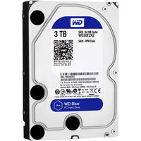 HDD intern WD Blue 3TB SATA-III 5400 RPM 64MB