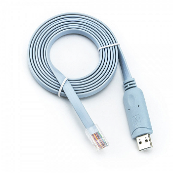 Cablu adaptor USB 2.0 tip A tata la RJ45 ethernet tata pentru router / switch 1.8 m, PLS