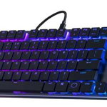 Tastatura Gaming CoolerMaster SK630 Low Profile, Switch Cherry MX Red , CoolerMaster