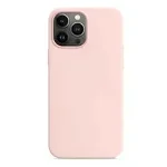 Husa spate si protectie cu Magsafe, Silicon Case pentru Iphone 13 Pro, Chalk Pink, Oem