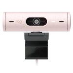 Camera Web Brio 500 Full HD USB-C 1920 x 1080px Roz, Logitech