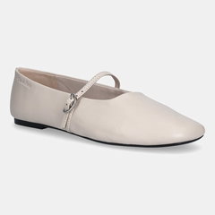 Calvin Klein Balerini Oblique Ballerina Mj Lth Hdw HW0HW02847 Maro