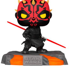 Figurina Funko POP! Deluxe: Star Wars - Darth Maul (Red Saber Series) (Glows in the Dark) (Special Edition) #520