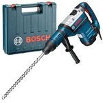 Ciocan Rotopercutor SDS max Bosch Professional GBH 8-45 DV, 1500 W, 12.5 J, sistem antivibratii, turatie reglabila, valiza plastic, BOSCH