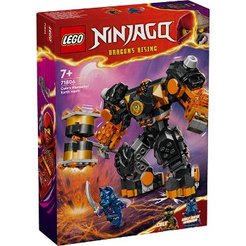 LEGO Ninjago: Robotul Stihie de pamant al lui Cole 71806, 7 ani+, 235 piese
