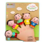 Set 5 figurine Mascote pentru degete, Finger Puppet Emotii, Krista