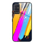 Husa de protectie, Color Tempered Glass Pattern 3, iPhone 7/8/SE 2, Multicolor, OEM