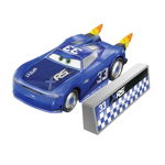Mattel - Masina XRS Ed Truncan , De curse, Ultra rapida, Albastru