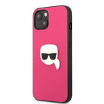 Husa de protectie Karl Lagerfeld pentru Apple iPhone 13 mini, Karl Head, Roz