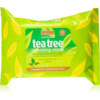 Beauty Formulas Tea Tree servetele micelare decorative, Beauty Formulas