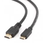 CABLU video GEMBIRD, adaptor HDMI (T) la Mini-HDMI (Type C)(T), 1.8m, rezolutie maxima 4K DCI (4096 x 2160) la 60 Hz, negru, "C