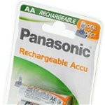 Acumulator Ni-Mh PANASONIC 1000mAh 1.2V HHR-3LVE/2BC AA R6 2bucati/blister, Panasonic