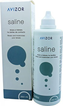 Solutie salina fiziologica pentru ochelari Avizor, 350 ml