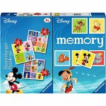 Puzzle si Joc Memory Personaje Disney, 25/36/49 Piese, Ravensburger