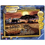 Set Pictura pe Numere Ravensburger - Safari African