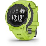 Ceas Smartwatch Garmin Instinct 2, 45mm, Electric Lime, Garmin