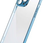Husa Joyroom Joyroom Chery Mirror pentru husa iPhone 13 cu cadru metalic albastru (JR-BP907 albastru regal), Joyroom