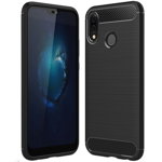 Techsuit - Carbon Silicone - Huawei P20, huawei