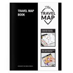 1DEA.me Scratch Travel Planner Cartea cu hărți de călătorie, 1DEA.me
