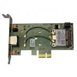 Placa Retea DELL DW1520, Broadcom943224HMS, Wireless Standards: IEEE 802.11bgn, Pci-e 1x, Lipsa Antena, DELL