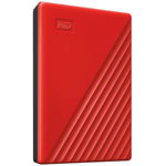 HDD extern WD My Passport, 2TB, 2.5", Rosu, USB 3.2, WD