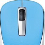 Mouse Genius wireless NX-7005, 2.4Ghz, optic, 1200 dpi, butoane/scroll 3/1, rosu, GENIUS