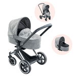 Carucior pentru papusi Smoby Cybex Corolle gri, Smoby