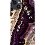 Husa iPhone 14 Plus Burga Dual Layer Purple Skies