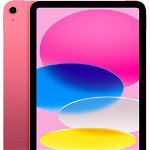 Tableta Apple iPad 10.9" (2022) 10th Gen, Wi-Fi, 64GB, 4GB RAM, Pink, Apple