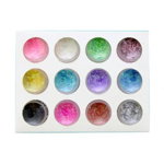 Set 12 paiete decorative pentru unghii, Global Fashion, bete, multicolore Engros, 