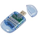 Card reader Logilink CR0015B USB 2.0 - MicroSD Blue
