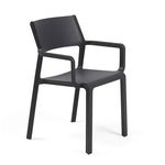 Scaun exterior Nardi Trill Armchair cu brate antracit, Nardi