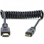 Atomos cablu HDMI Mini-Hdmi Mare 30cm Spiralat