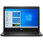Laptop Dell Vostro 3490 (Procesor Intel® Core™ i7-10510U (8M Cache, up to 4.90 GHz), Comet Lake, 14" FHD, 8GB, 256GB SSD, AMD Radeon 610 @2GB, Win10 Pro, Negru)