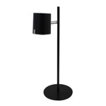 Lampă de masă neagră cu LED Karina, 46x16x21 cm, metal/ aluminiu, negru, 