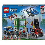LEGO City - Politia in urmarire la banca 60317, 915 de piese, Lego