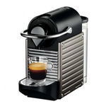 Espressor Nespresso EN124.S Pixie Carmine, 19 bar, 1260 W, 0,7 L (Negru/Argintiu), Nespresso