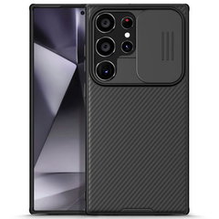 Husa Husa pentru Samsung Galaxy S24 Ultra - Nillkin CamShield Pro - Black