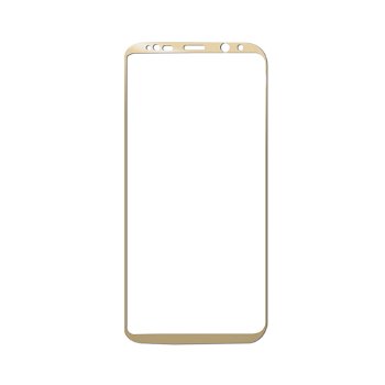 Folie Protectie Magic Sticla 3D Full Cover Samsung Galaxy S8 Plus G955 Gold hmfcsg955gd