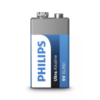 Baterii Philips eXtremeLife 9V 6LR61 - 1 buc
