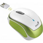 Mouse fara fir, Genius, Micro Traveler 9000R V3, Verde/Alb