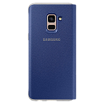 Husa Flip Cover Neon Samsung Galaxy A8 2018 Blue