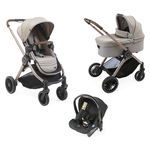  Carucior copii 3 in 1 Chicco Trio Best Friend Pro Light, Desert Taupe, 0luni+, Chicco