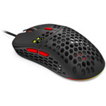 Mouse gaming LIX Plus Iluminare RGB Black, SPC Gear
