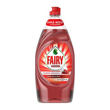Detergent de vase Fairy Extra Fructe de padure, 900 ml