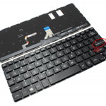Tastatura Toshiba 0KN0-DV1US13 iluminata layout US fara rama enter mic