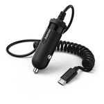 Incarcator Auto Hama micro-USB 1 A Negru